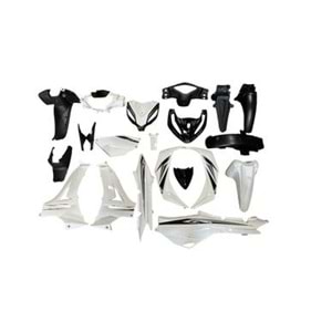 KAPORTA SET 100 CUP KUBA SNIPER (BEYAZ-SİYAH)