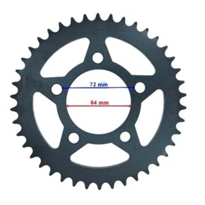 ARKA DİŞLİ DRİFT L (40T)
