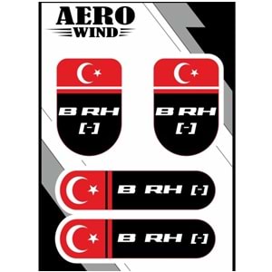 KAN GRUBU DAMLA STİCKER (B RH -)