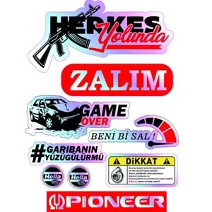 ETİKET STİCKER A5 (012)