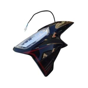 DEPO ALTI YAN KAPAK SOL SİNYALLİ KUBA TK-03 (KIRMIZI)