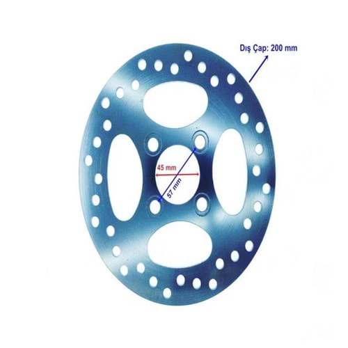 ATV FREN DİSKİ LX 200 (45-200-4)