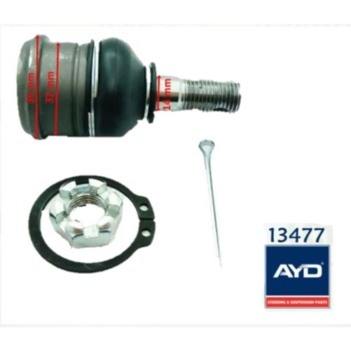 ATV ALT ROTİL KÜÇÜK SEKMANLI (13477)