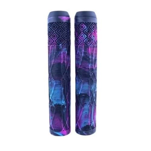 BİSİKLET ELCEK 165mm UZUN MOR-SİYAH-MAVİ