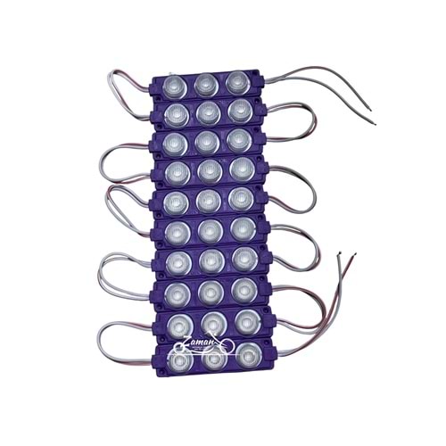 PARMAK LED 3 LÜ (MOR)