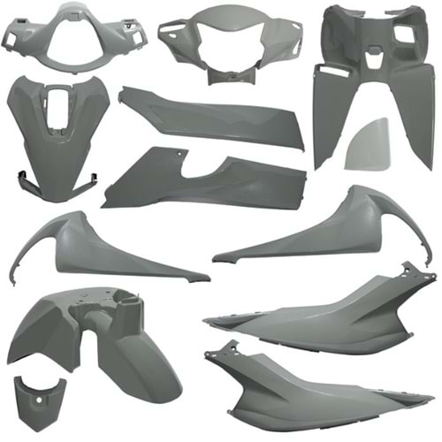 KAPORTA SET HONDA DİO (NARDO GRİ)