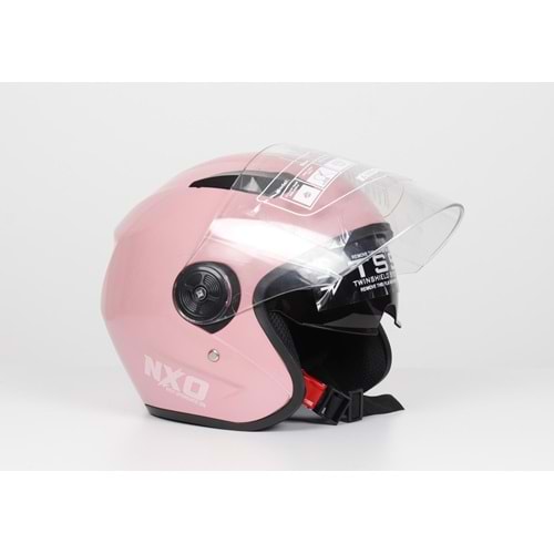 KASK ÇENESİZ GÖZLÜKLÜ YERLİ (PEMBE)