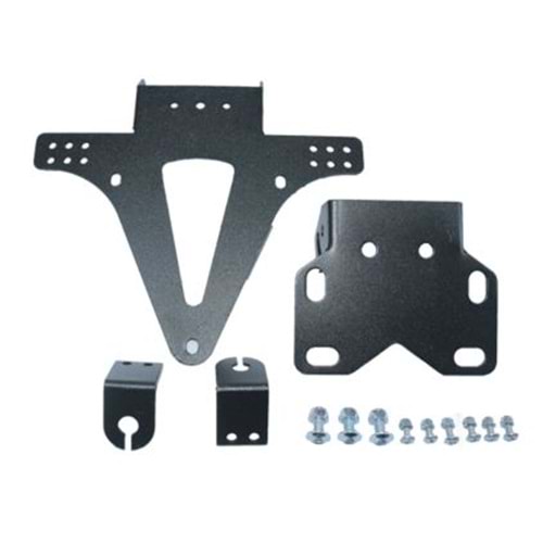 MOTOR ARKA PLAKALIK KATLANIR (SİYAH) yerli
