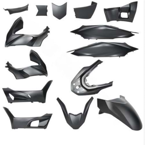 KAPORTA SET PCX 2021-2024 (MAT SİYAH)