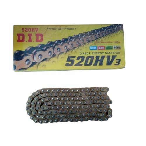 MOTOR ZİNCİR 520-128 DİD ORİNKLİ