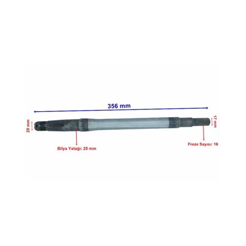 E BIKE ARKA AKİS 16 FREZE 35.6 cm
