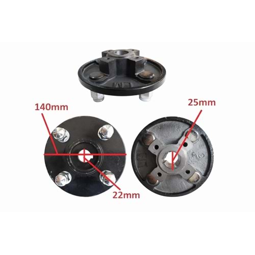 ARKA KAMPANA 3 TEKERLEKLİ E-BIKE diskli