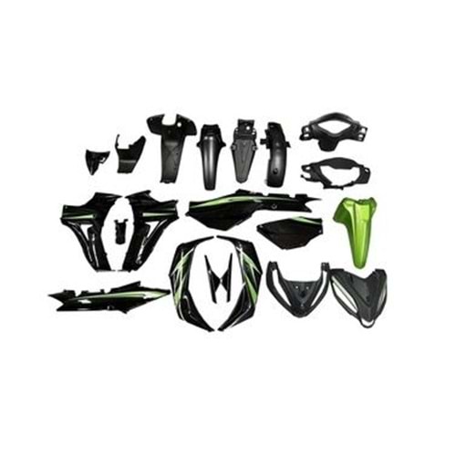 KAPORTA SET 100 CUP KUBA SNIPER (YEŞİL-SİYAH)