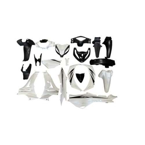 KAPORTA SET 100 CUP KUBA SNIPER (BEYAZ-SİYAH)