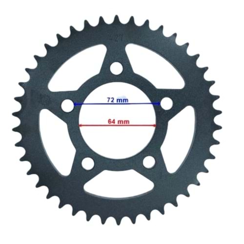 ARKA DİŞLİ DRİFT L (38T)