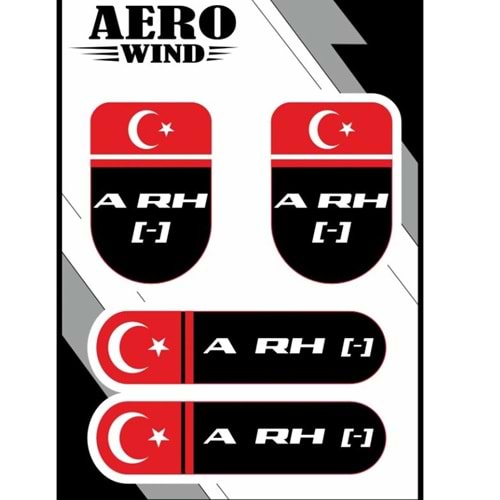 KAN GRUBU DAMLA STİCKER (A RH -)