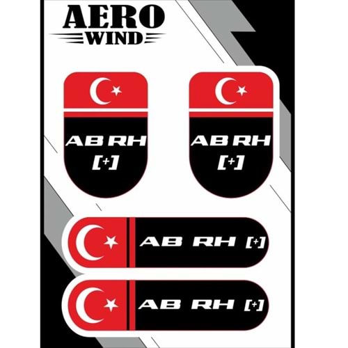 KAN GRUBU DAMLA STİCKER (AB RH +)