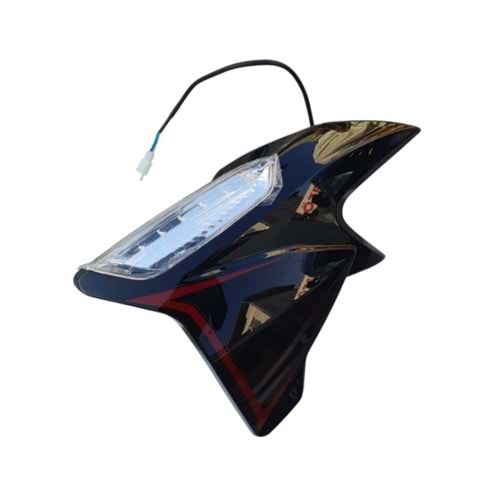 DEPO ALTI YAN KAPAK SOL SİNYALLİ KUBA TK-03 (KIRMIZI)