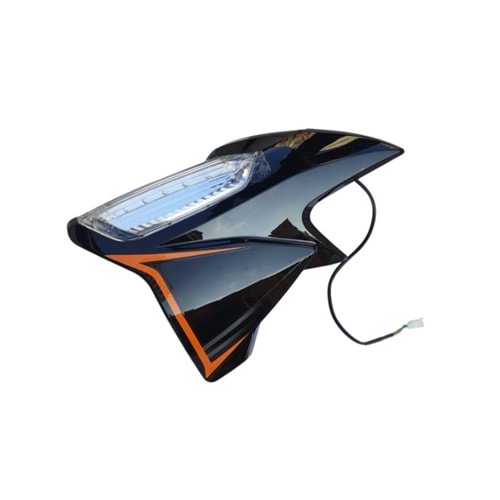 DEPO ALTI YAN KAPAK SOL SİNYALLİ KUBA TK-03 (TURUNCU)