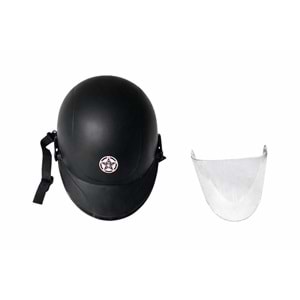 KASK JOKEY YERLİ CAMLI (SİYAH)