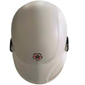 KASK JOKEY YERLİ CAMLI (BEYAZ)