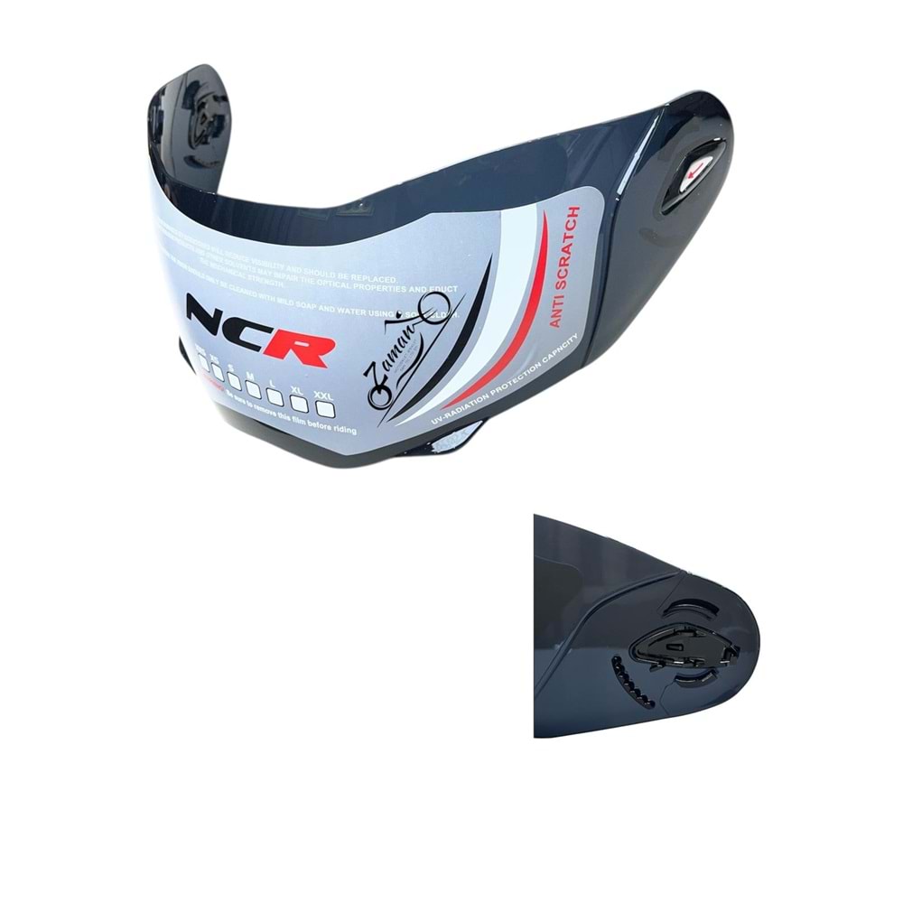 KASK CAMI ÇENEDEN AÇILIR NCR 158 siyah (5)