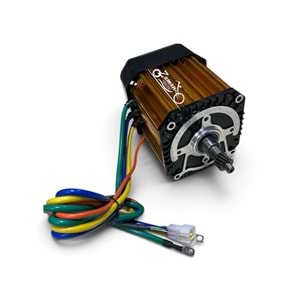 E BIKE ARKA MOTOR 3 TEKERLİ KASALI 72V 1500 (6 Kablo) kare motor