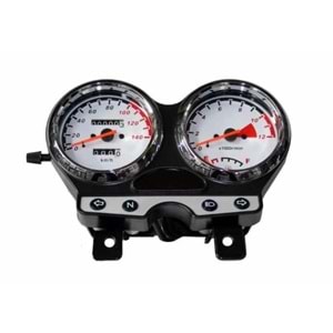 KM SAATİ KOMPLE 125 MH DRİFT BEYAZ EKRAN